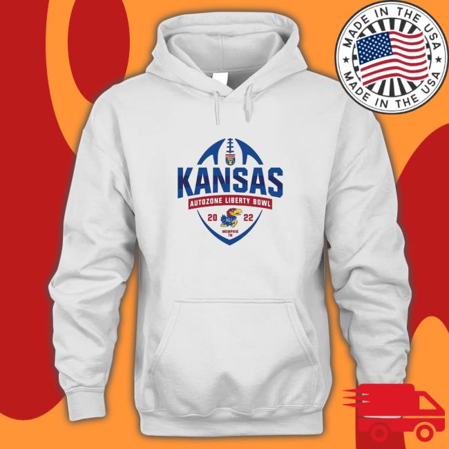 Official 2022 Kansas Football Liberty Bowl Bound Sweatshirt