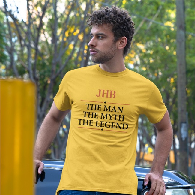 JHB The Man The Myth The Legend Shirt White JhbTeam 100T Jhbteam Jack CouRage Dunlop