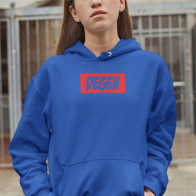 Degen Toonz Degen Box Long Sleeve Shirt Degen Toonz Merch Degen Box Hooded Sweatshirt