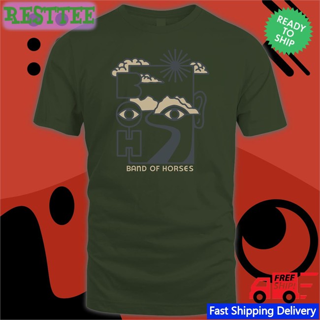 Band Of Horses Merch I See You Clouds Long Sleeve Tee I See You Clouds Tee