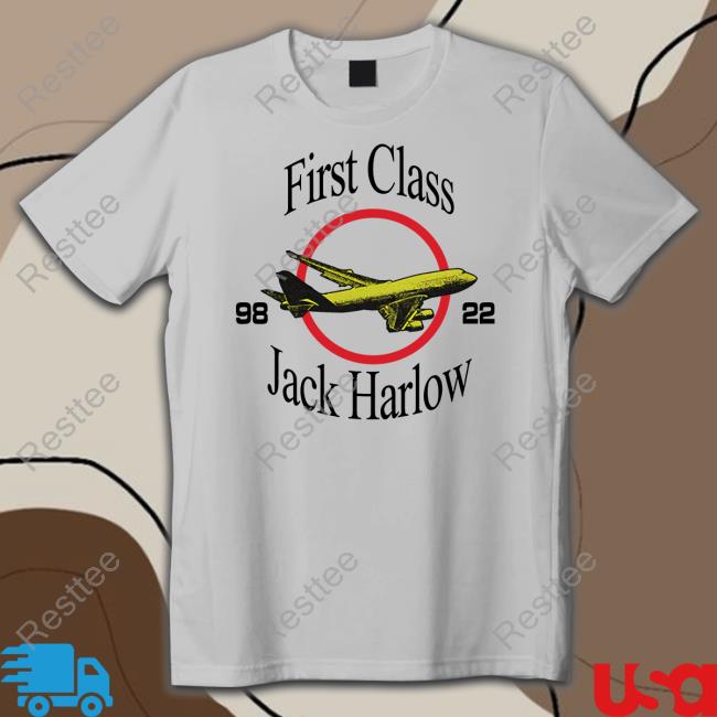 Jack Harlow First Class Plane T Shirts