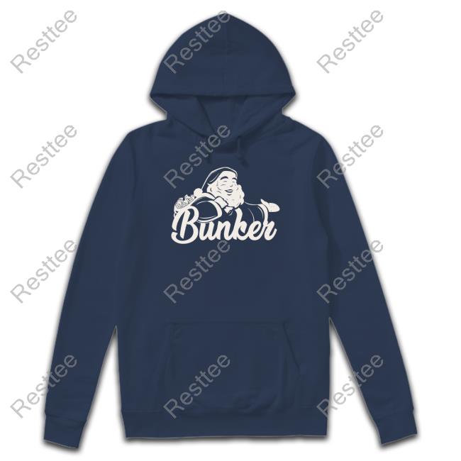 Bunker Branding Bunker Santa Tee Shirt Bunker Branding Merch Bunker Santa T Shirt