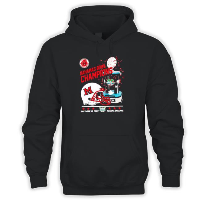 Miami RedHawks Bahamas Bowl Champions 2022 Shirt Official Miami RedHawks Bahamas Bowl Champions 2022 Shirt