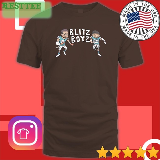 Brandon Jones Blitz Boyz Shirt 2022 Miami Dolphins