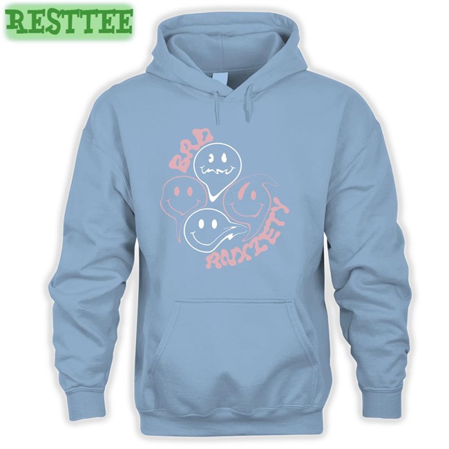Megan Thee Stallion Bad Anxiety Black Tee Shirt Megan Thee Stallion Bad Anxiety Black Sweatshirt