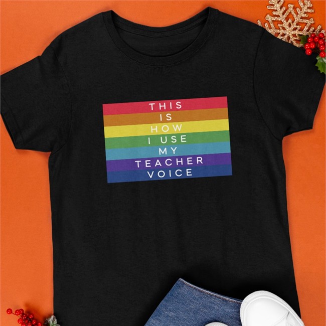 This Is How I Use My Teacher Voice Pride Shirt LGBTQ Community Libs of TikTok Lisa Boothe Queer Queer This Is How I Use My Teacher Voice Pride Hoodie LGBTQ Community Libs of TikTok Lisa Boothe