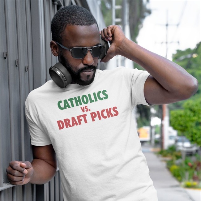 Eleven Warriors Store Catholics Vs Draft Picks Sweatshirt