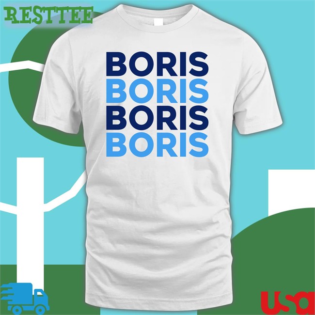 Boris Boris Boris Boris Long Sleeve Tee Brendan Clarke-Smith Mp Boris