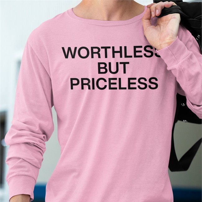 White One Piece Netflix Fan Worthless But Priceless Shirt White One Piece Netflix Fan Worthless But Priceless Shirt