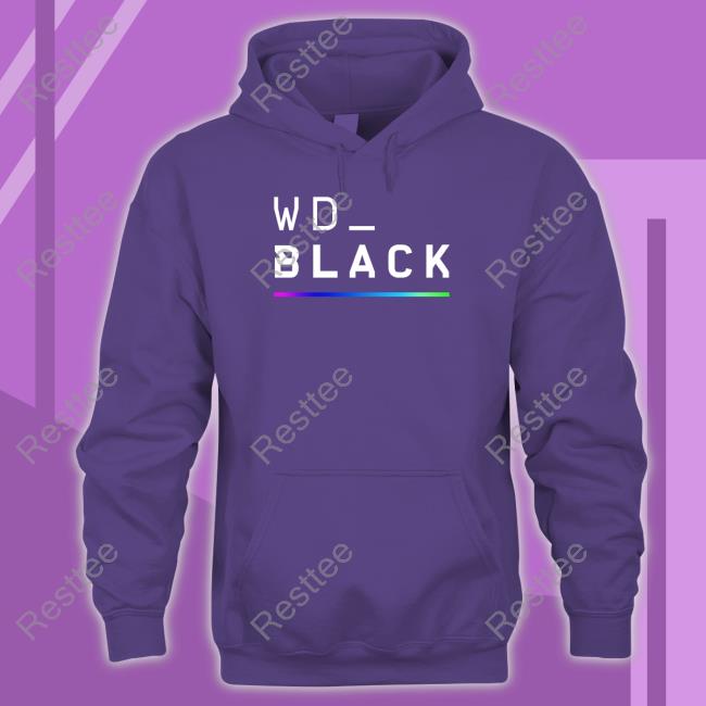 Western Digital Shop Wd_Black Color RGB Bar Shirt Wario64 New Shirt Wd_Black Sweatshirt