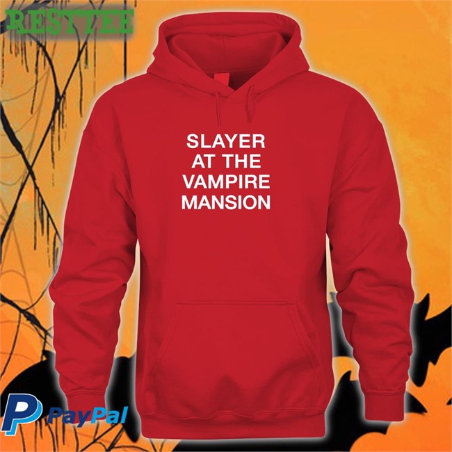 Slayer At The Vampire Mansion Shirt Slayer At The Vampire Mansion Tee