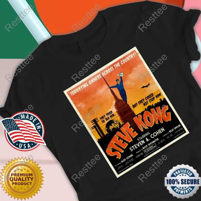 Steve Kong Starring Steven A Cohen Tee Shirt