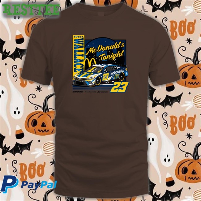 Bubba Wallace 23 Mcdonalds Tonight Crewneck Sweatshirt