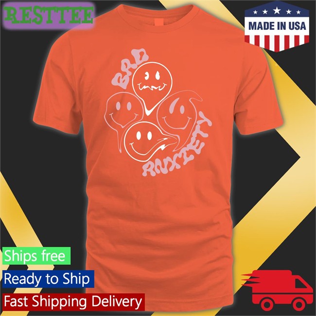 Megan Thee Stallion Bad Anxiety Black Tee Shirt Megan Thee Stallion Merchandise Bad Anxiety Black T Shirt
