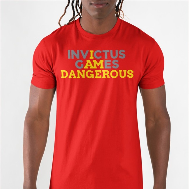 Knesix Invictus Games Dangerous Shirt Jesús Enrique Rosas