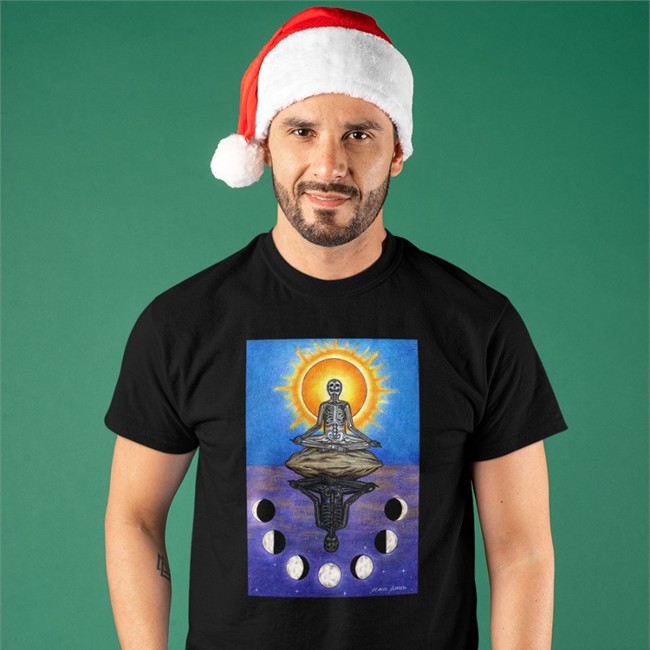 Moon To Go Through Phases Tee Marcos Alvarado Karla Moon To Go Through Phases T-Shirt Marcos Alvarado Karla