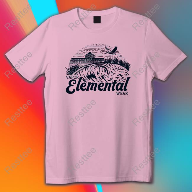 Vapor Elemental Wear Original TShirts White
