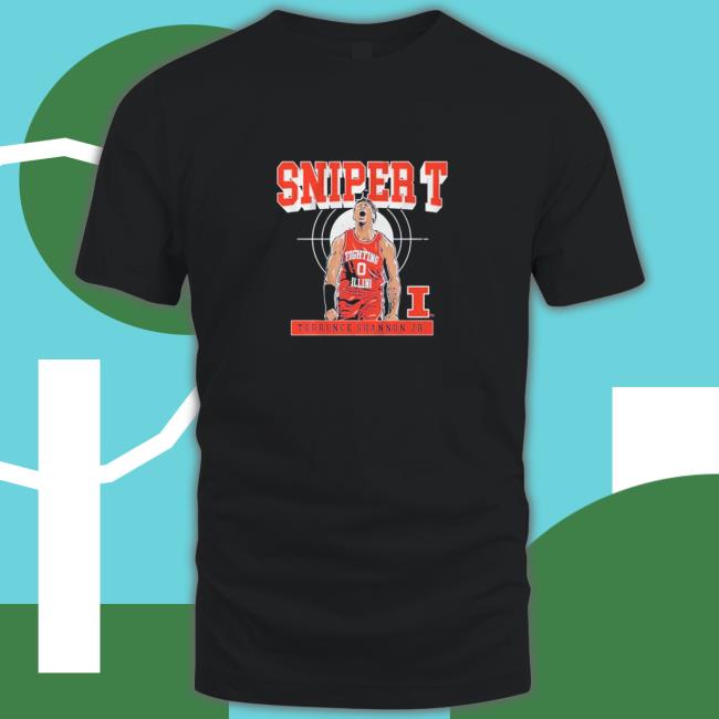 vIllinois basketball terrence shannon jr sniper Tee Official vIllinois basketball terrence shannon jr sniper Sweatshirt