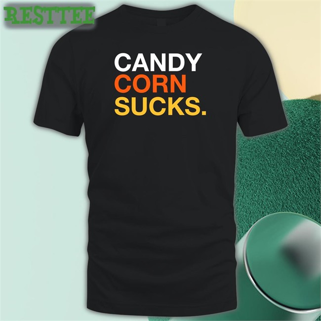 Obvious Shirts Shop Candy Corn Sucks Shirt
