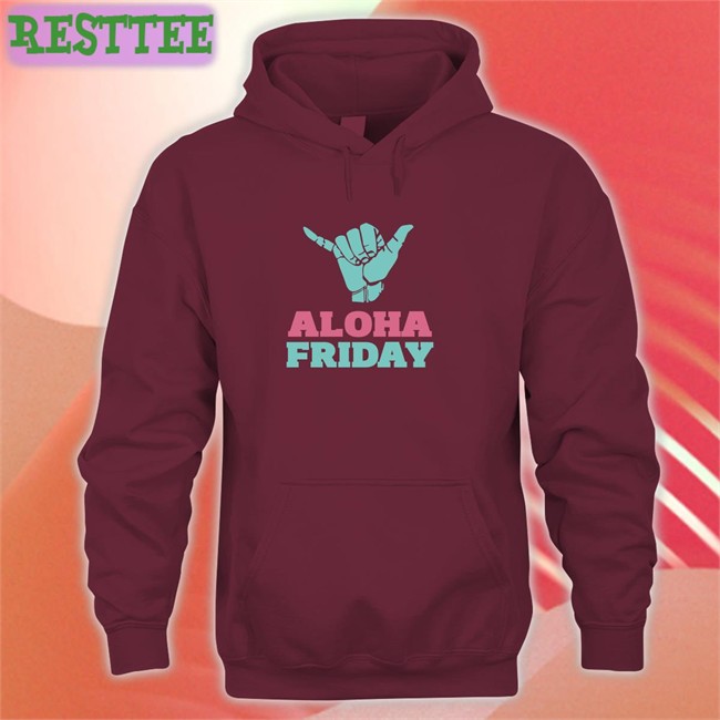 Aloha Friday Baseball Sleeve Tee Aloha Friday Shirt Big E
