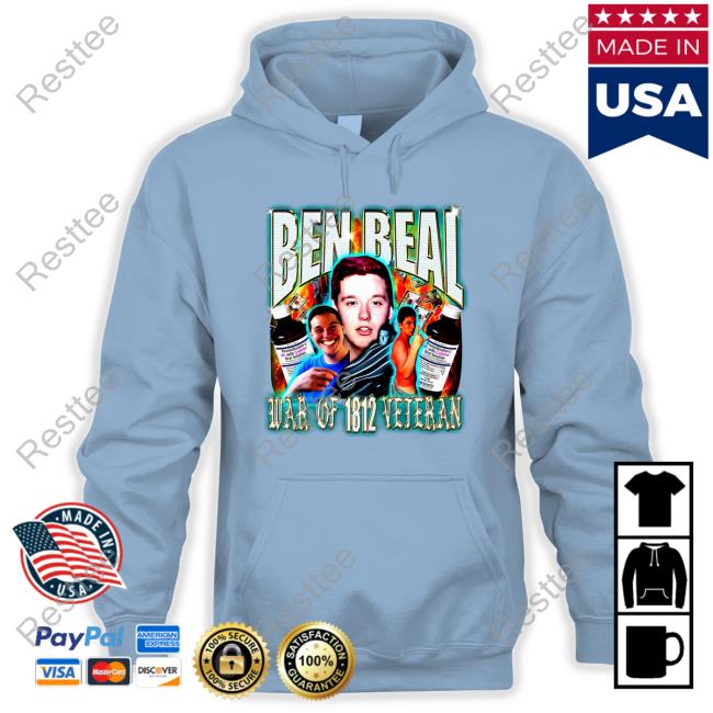 Ben Beal War Of 1812 Veteran Tee Bealio