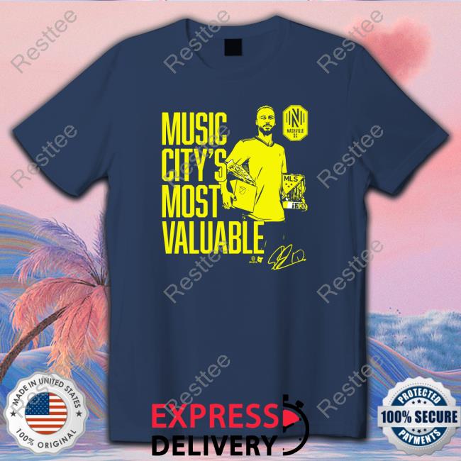 Music City's Most Valuable Tees Breaking T Merch Official Hany Mukhtar Music City's Most Valuable Tee Black
