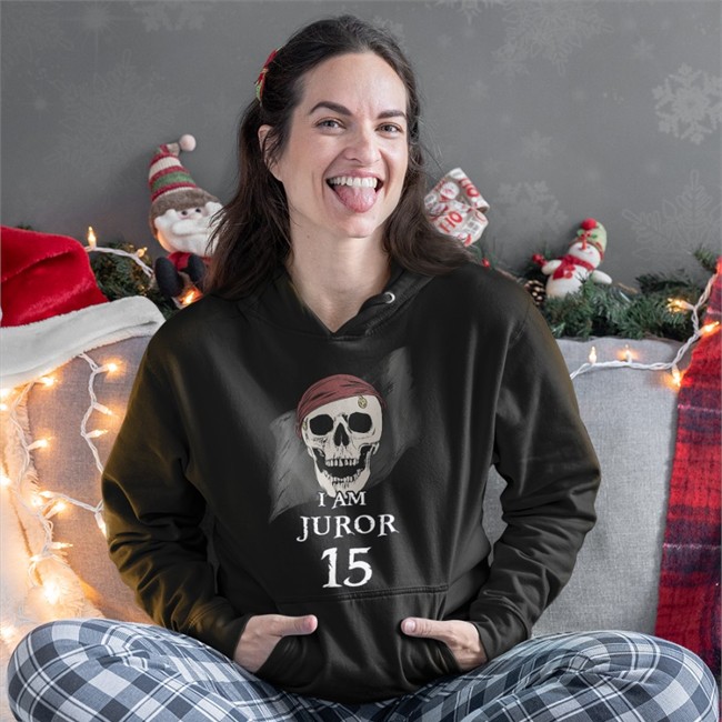 I Am Juror 15 Hoodie That Umbrella Guy