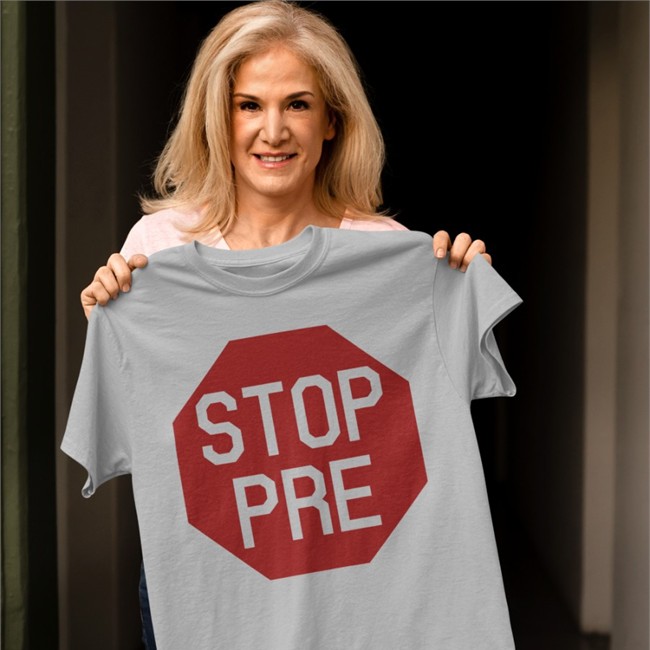 Stop Pre Shirt White