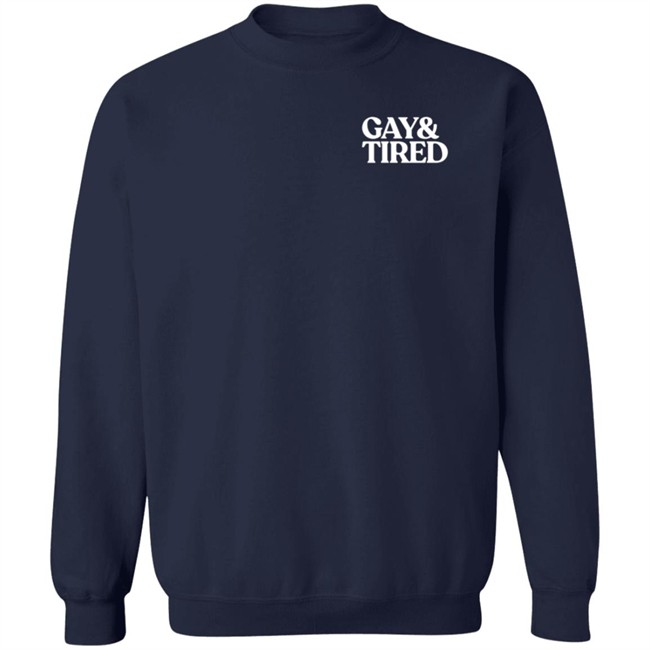 Connor Crosby Gay And Tired Shirt Connor Crosby Gay And Tired Shirt