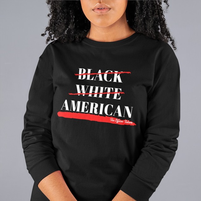 Black White American T Shirts The Officer Tatum Store Merch Rickczee
