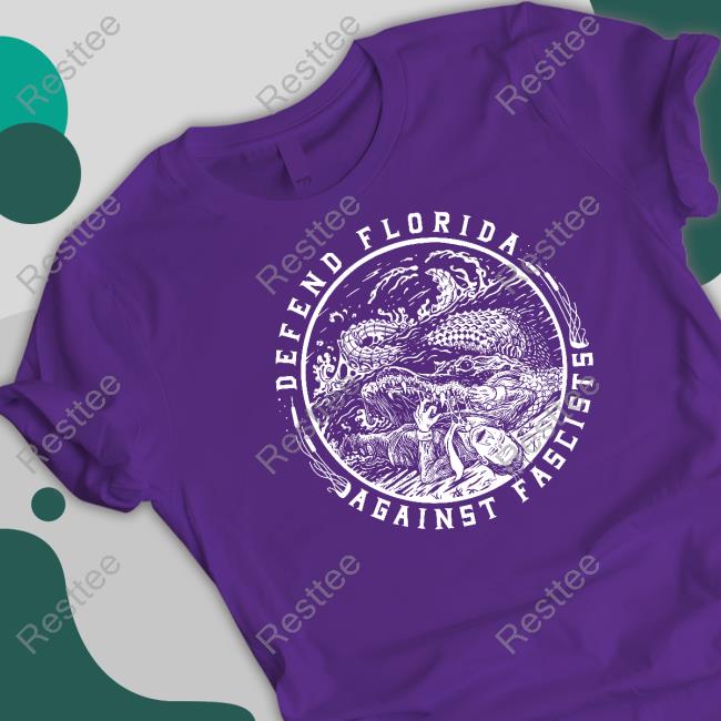Gators Daily Merch Defend Florida Against Fascists Shirt