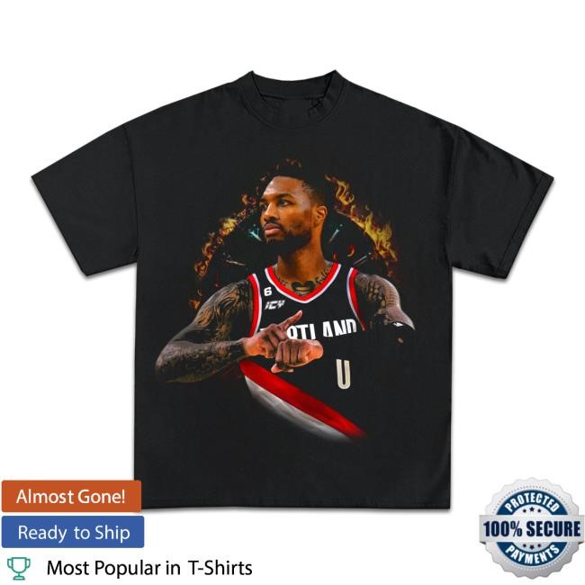 Damian Lillard Icy Exclusive Graphic Shirt Official Damian Lillard Icy Exclusive Graphic T-Shirt