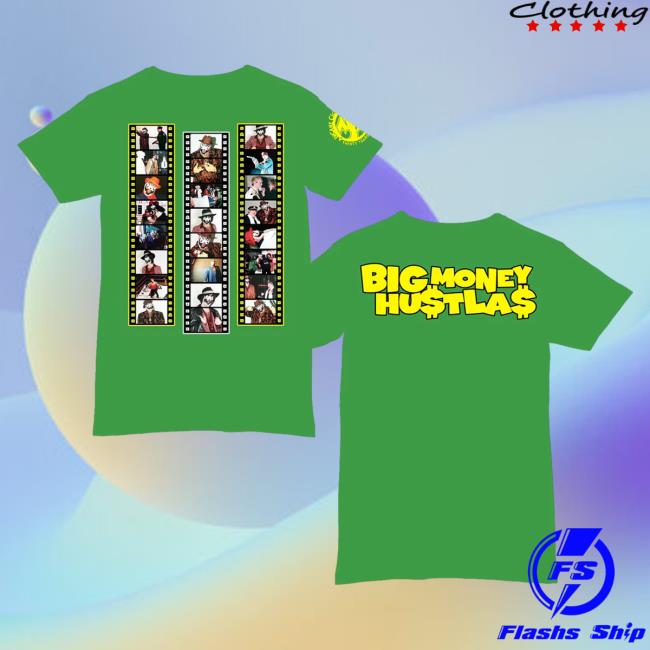 Official Icp Merch Clothing Store Insane Clown Posse 30th Anniversary Film Strips Green Tee