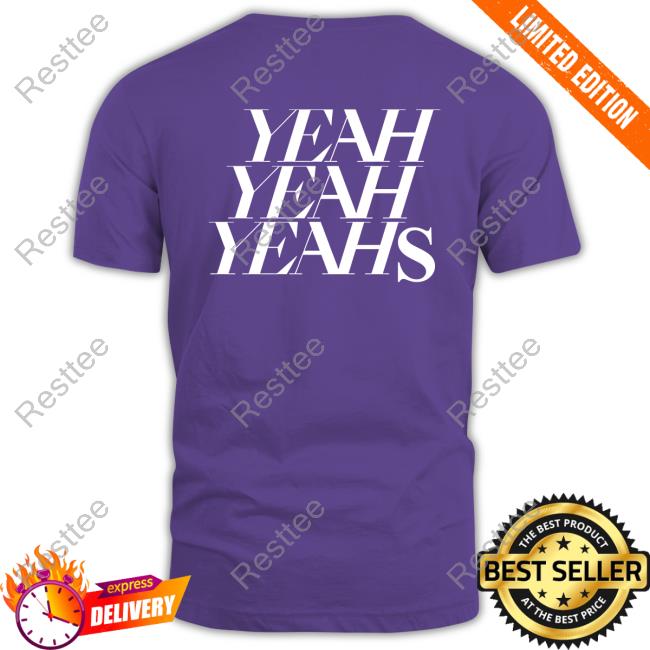 Official Black Cool It Down Logo Cap Yeah Yeah Yeahs Merch Black Cool It Down Logo Shirt