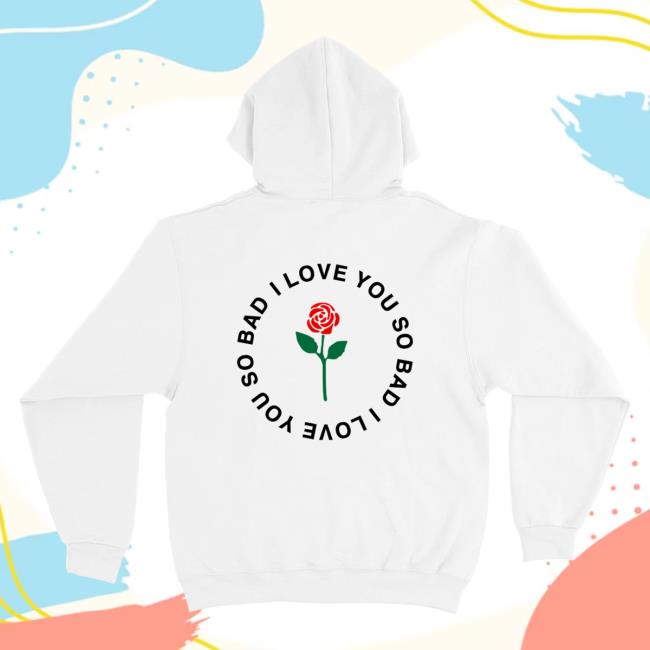 Official Lany Clothing Store ILYSB I Love You So Bad Hooded Sweatshirt White ThisisLany Merch