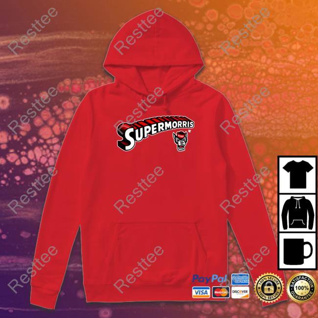 Nc State Football Super Mj Morris Hooded Sweatshirt Nc State Football Super Mj Morris Tank