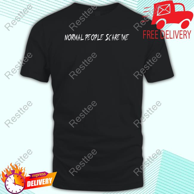 Official Evan Peters Normal People Scare Me T Shirts