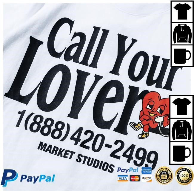 Chinatown Market Call Your Lover Tees Market Studios Merch Store Official