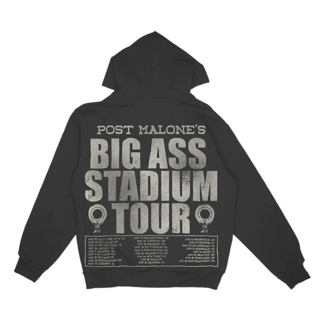 Post Malone Big Ass Stadium Tour Zip Attractive Hoodie Post Malone Big Ass Stadium Tour Zip Pullover Hoodie