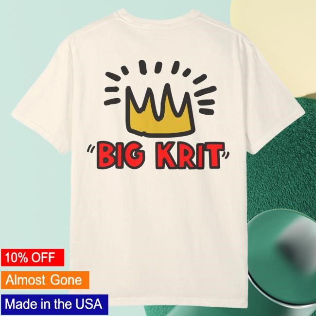 Official Big Krit Shop Big K.R.I.T. Krit Haring Top Shirt Official Big Krit Shop Big K.R.I.T. Krit Haring Shirt New