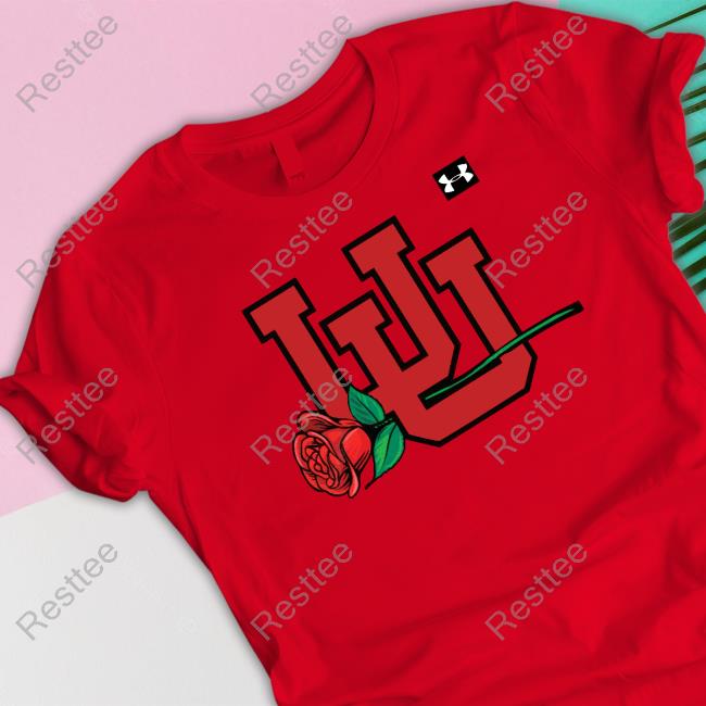 Official Interlocking Utah Utes Football Rose Hoodie