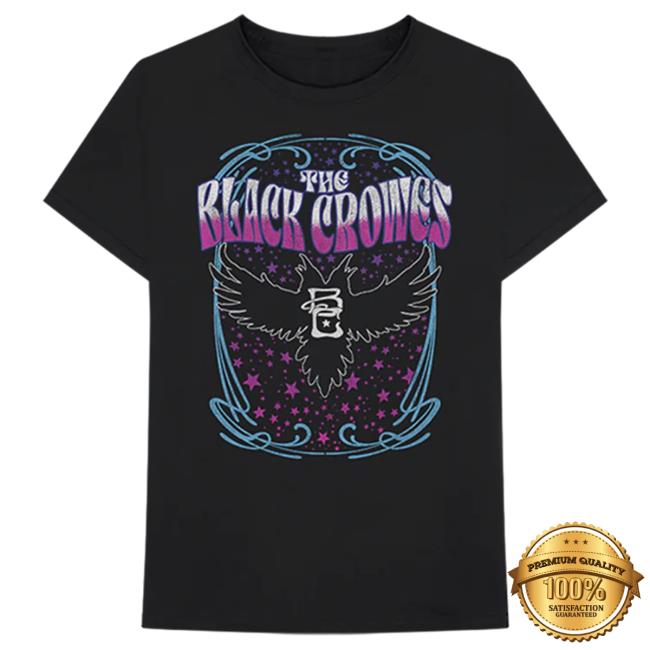 Official The Black Crowes Field Of Stars Tees
