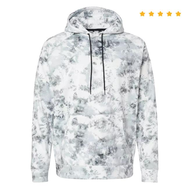 Official Kohls Apparel Clothing Store Shop Merch Burnside Performance Raglan Pullover Sweatshirt White Tie Dye