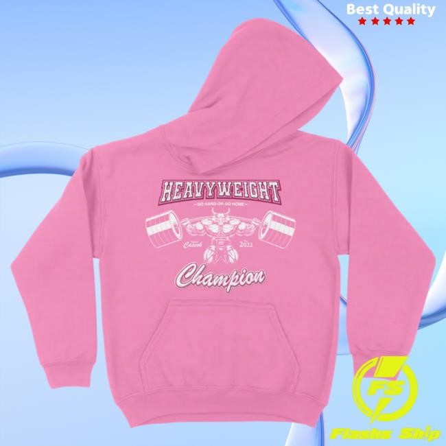 CaseOh Game Pink Heavyweight Hoodie Warm Night Show Gear