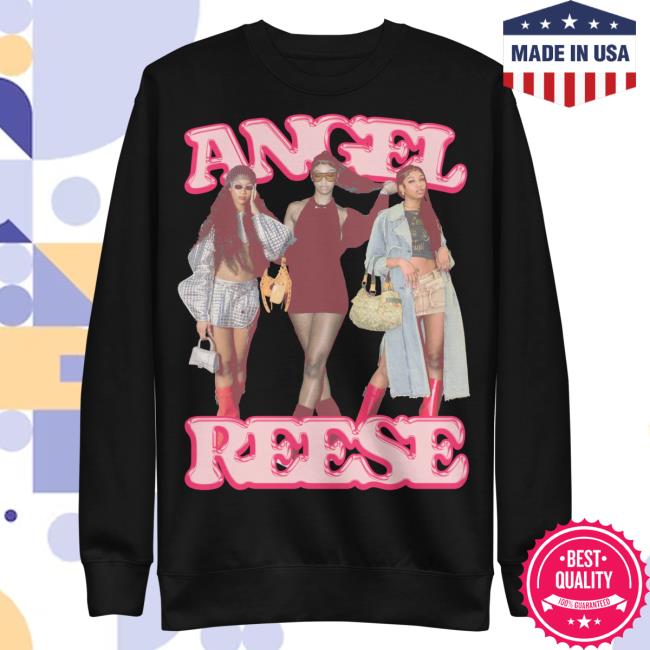 Official Angel Reese Merch Store Angel Reese "Lifestyle Collage" Attractive Shirt Angel Reese Apparel Clothing Shop