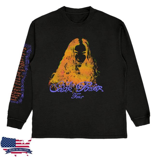 Official Lorde Merch Xerox Black Crewneck Sweatshirt