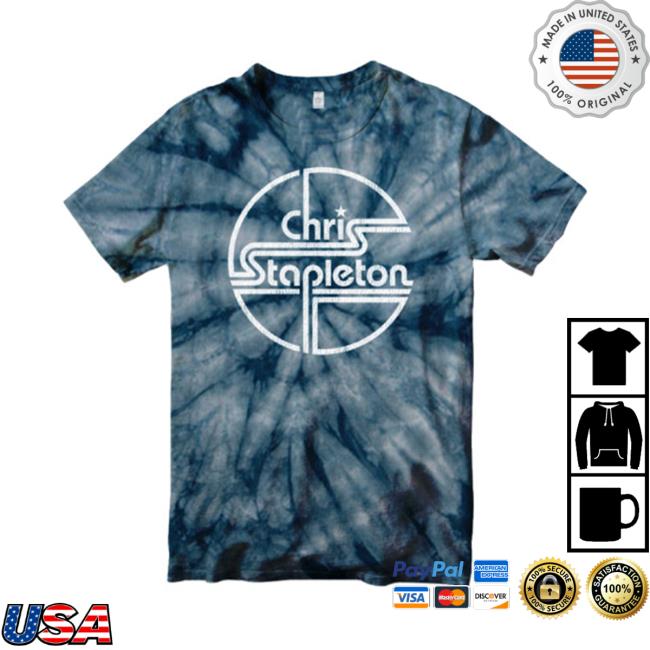 Chris Stapleton Merch Circle Tie Dye Tee