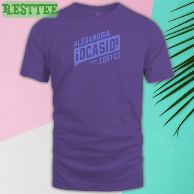 Ocasio Cortez Shop Periwinkle Supporter Elexandria Ocasio Democrat Ny 14 Cortez Shirts Elon Musk