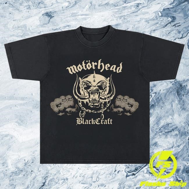Official Blackcraft Cult Motörhead x Blackcraft Iron Fist New Shirt