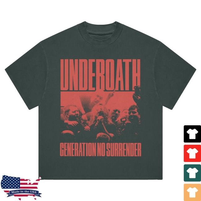 Official Underoath Merch Generation T-Shirts Underoath